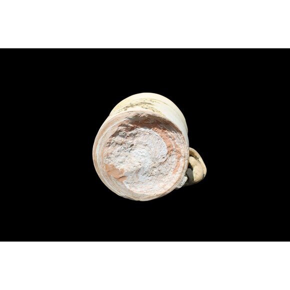 Handmade Ceramic Mug With Unique Handle & Leaf Design - Picture 6 of 8